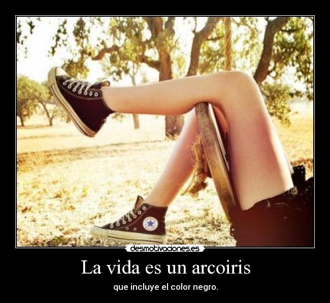 La vida es un arcoiris -