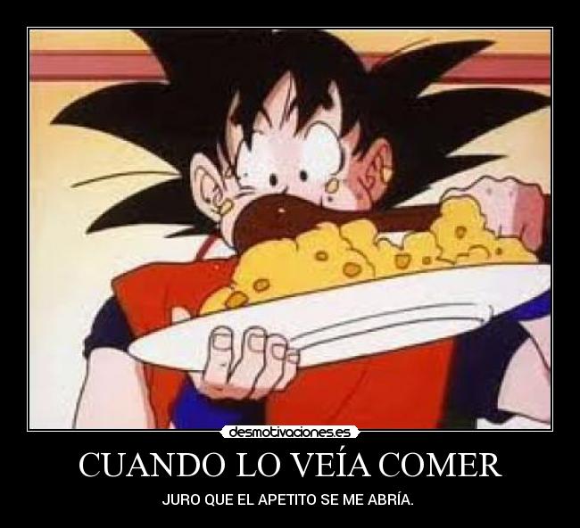 carteles goku desmotivaciones