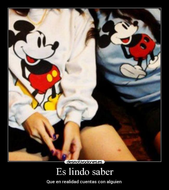 Es lindo saber -