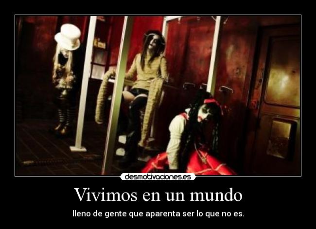 Vivimos en un mundo -