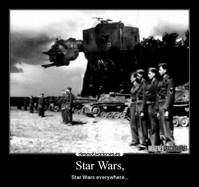 Star Wars, - Star Wars everywhere...