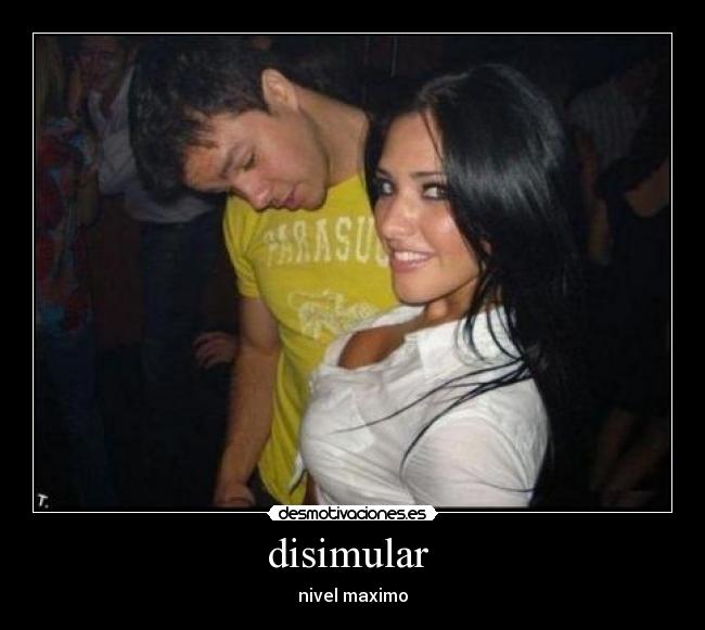 disimular -