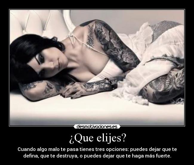 ¿Que elijes? - 