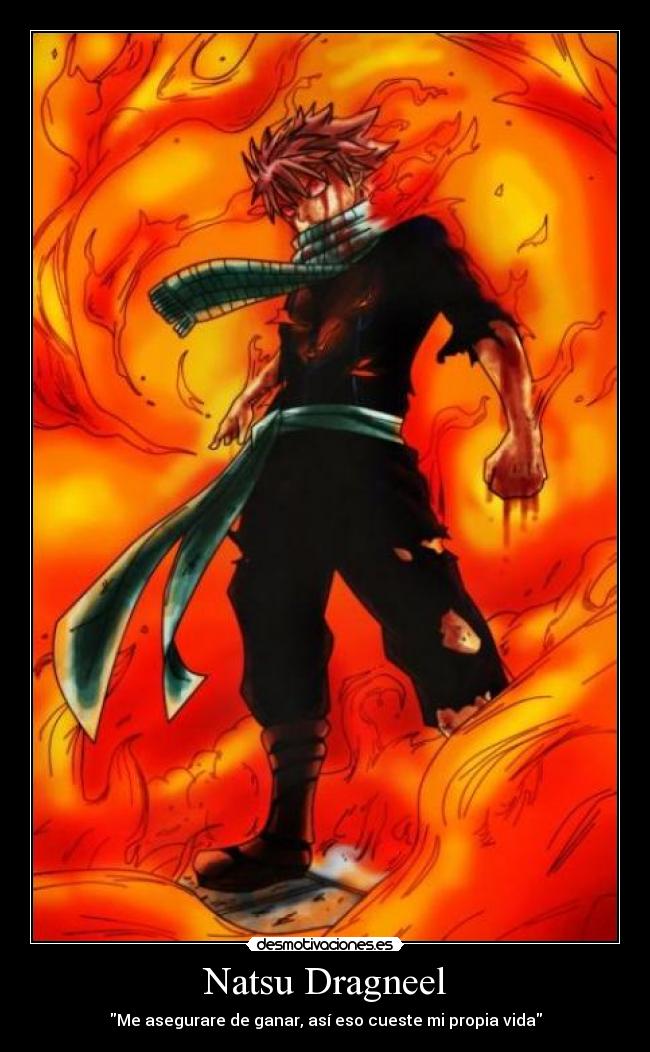 carteles natsu dragneel epico cartel026 berseker96 desmotivaciones