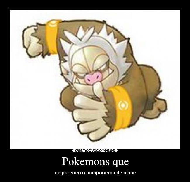 Pokemons que - 