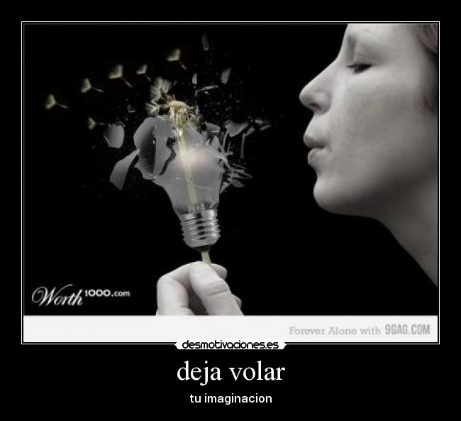 deja volar - tu imaginacion
