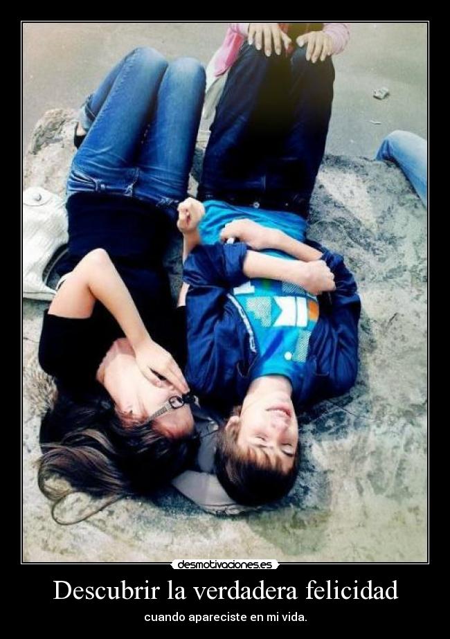 Descubrir la verdadera felicidad -