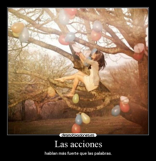 Las acciones -