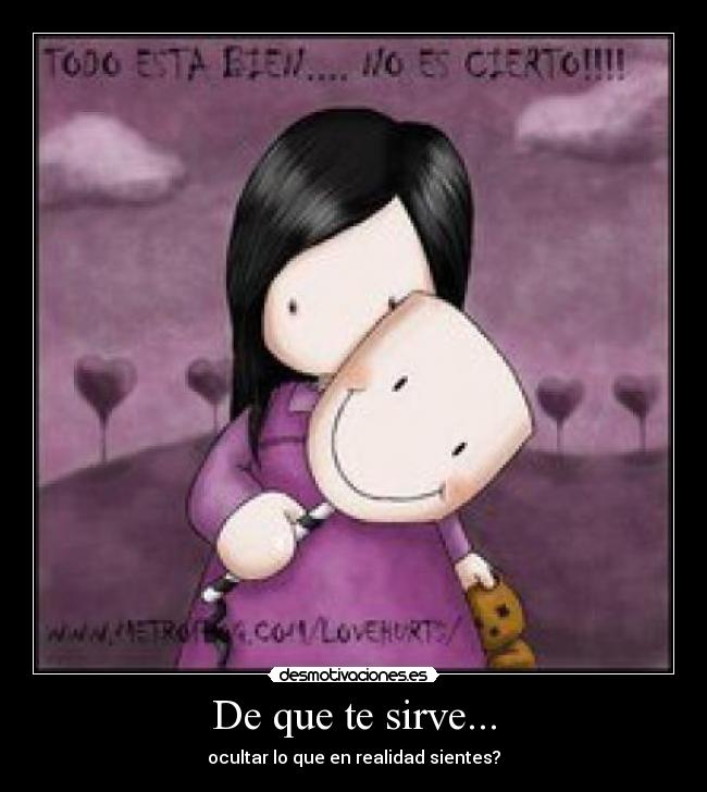 De que te sirve... - 