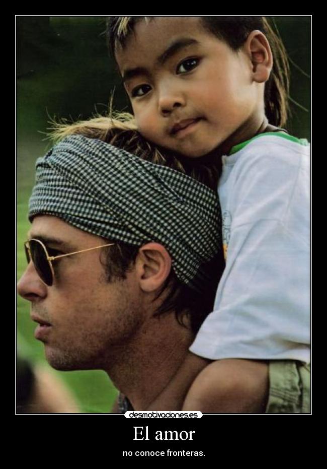 El amor - no conoce fronteras.