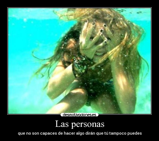 Las personas -