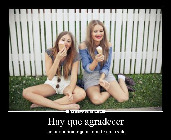 Hay que agradecer - 