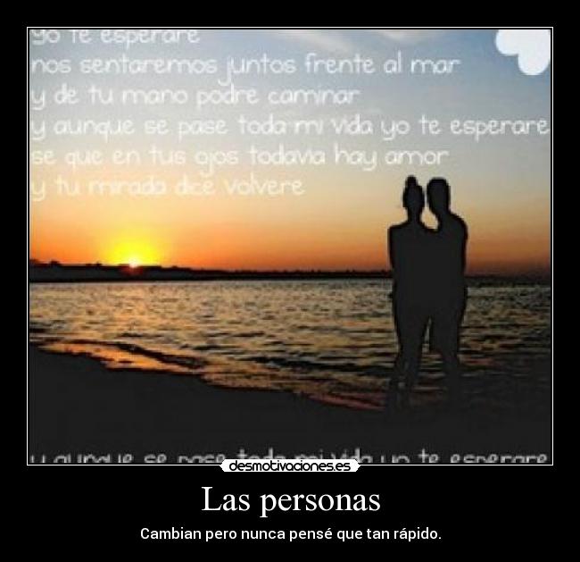 Las personas -