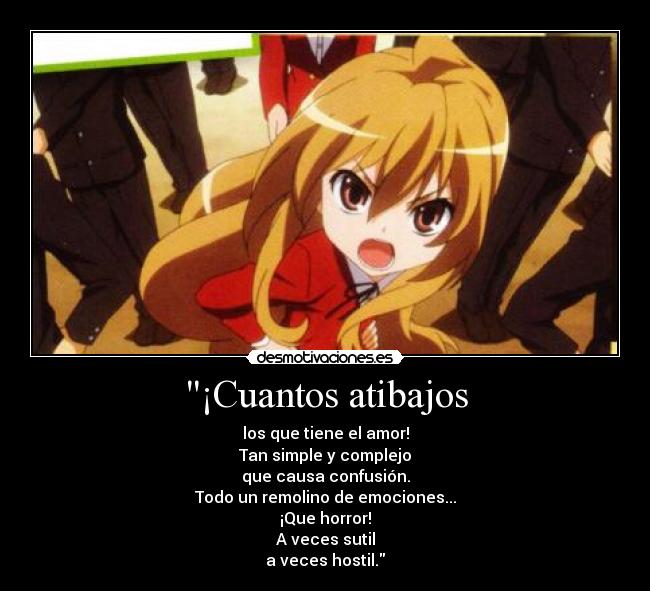 ¡Cuantos atibajos - 