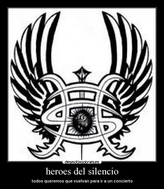 heroes del silencio - todos queremos que vuelvan para ir a un concierto