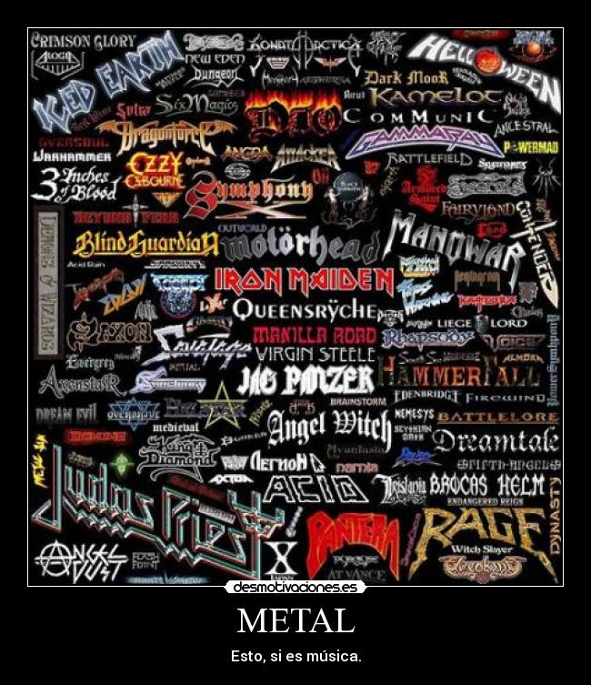 METAL - Esto, si es música.