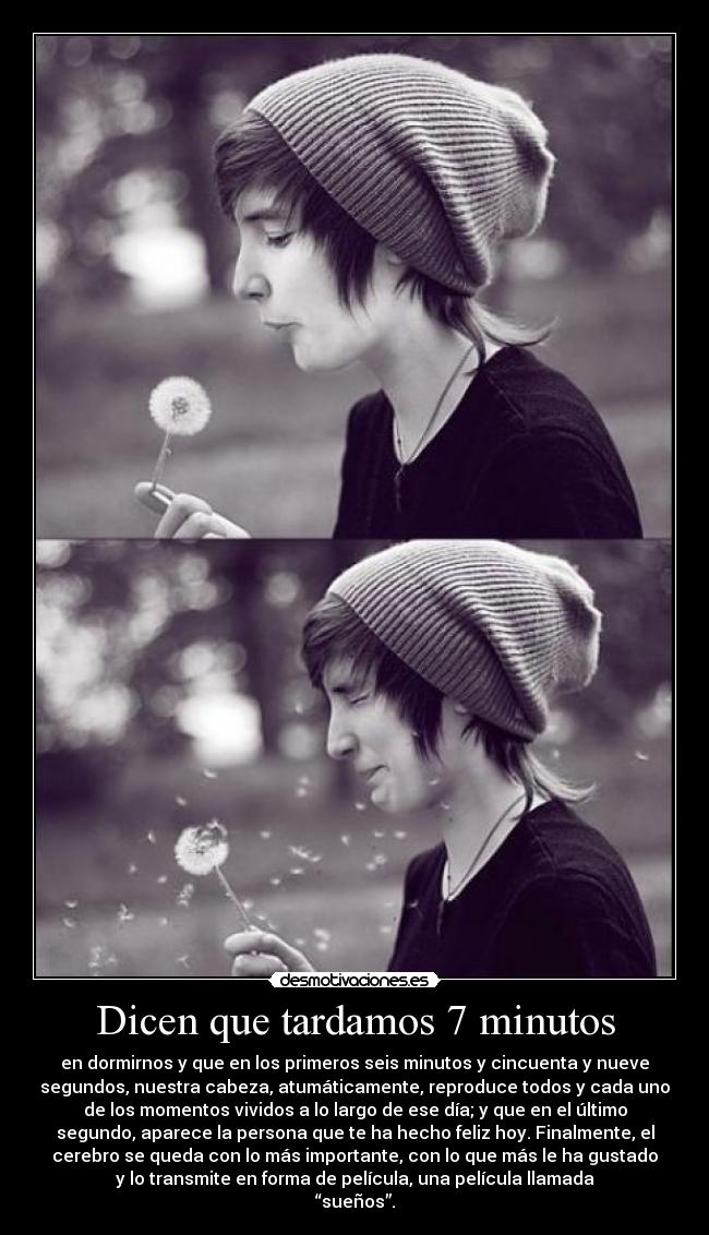 Dicen que tardamos 7 minutos - 