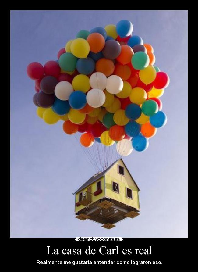 La casa de Carl es real - 