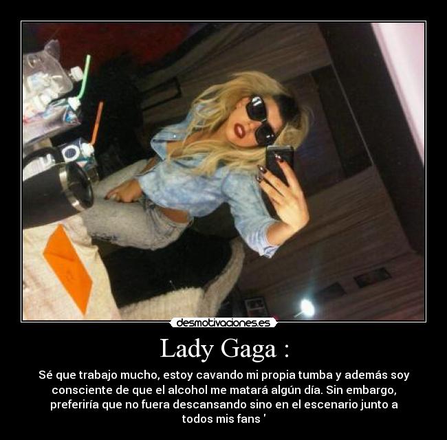 carteles lady gaga desmotivaciones