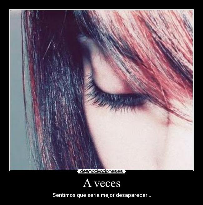 A veces -