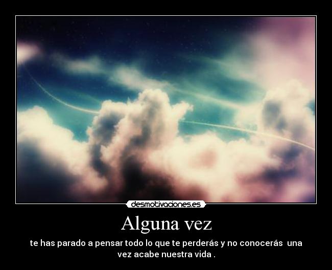 Alguna vez -