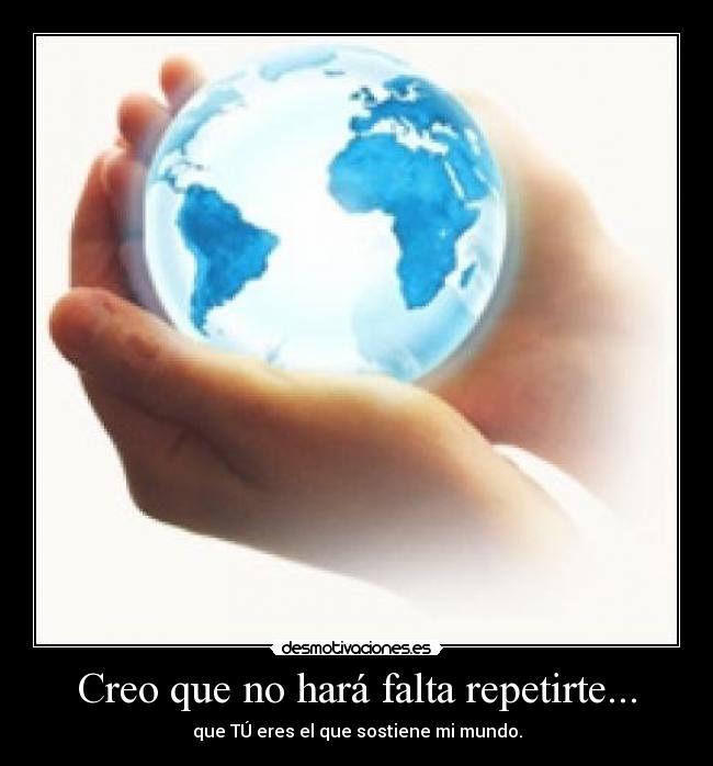 Creo que no hará falta repetirte... -