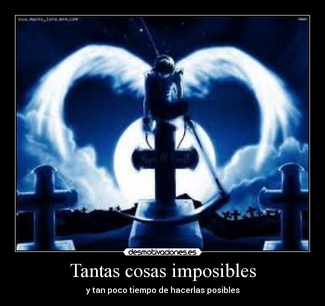 Tantas cosas imposibles - 