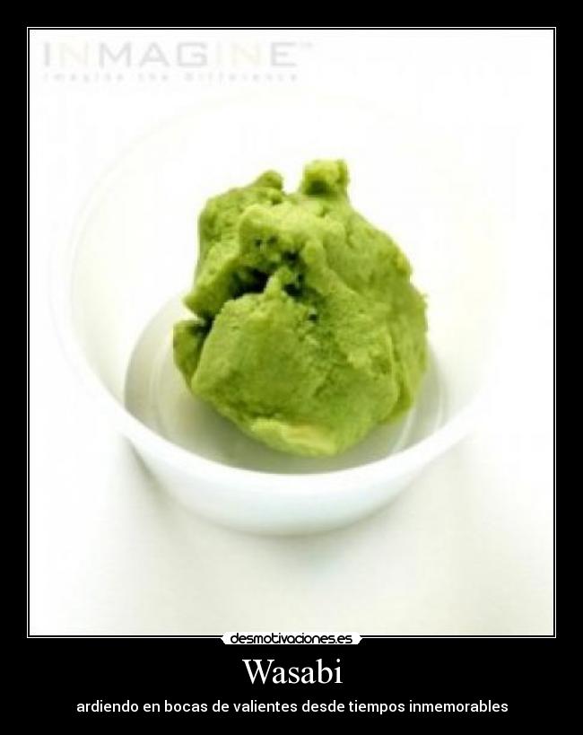 Imágenes y Carteles de WASABI Desmotivaciones