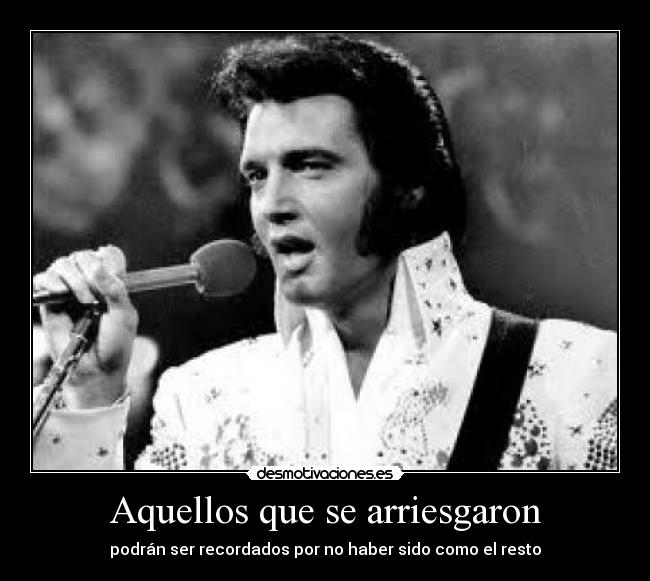 Aquellos que se arriesgaron -