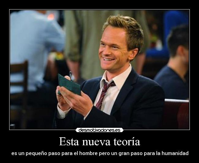 Esta nueva teoría -
