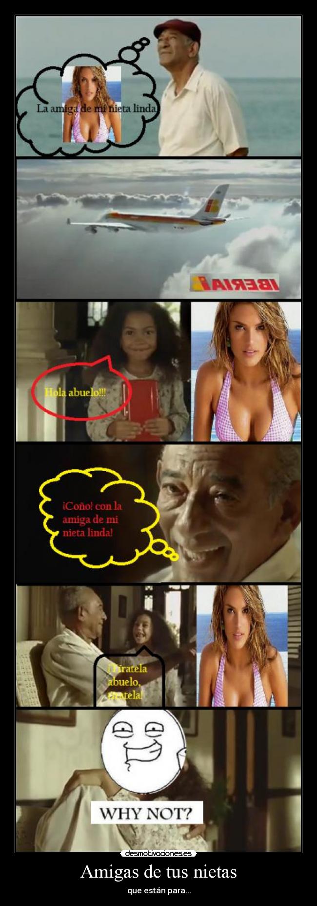 Amigas de tus nietas - que están para...