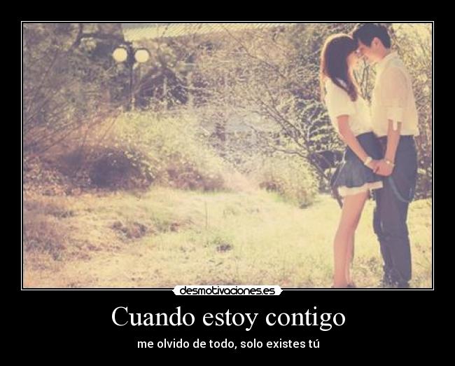 Cuando estoy contigo -