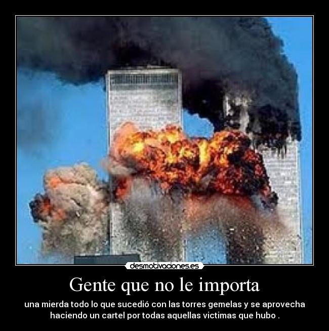 Gente que no le importa -