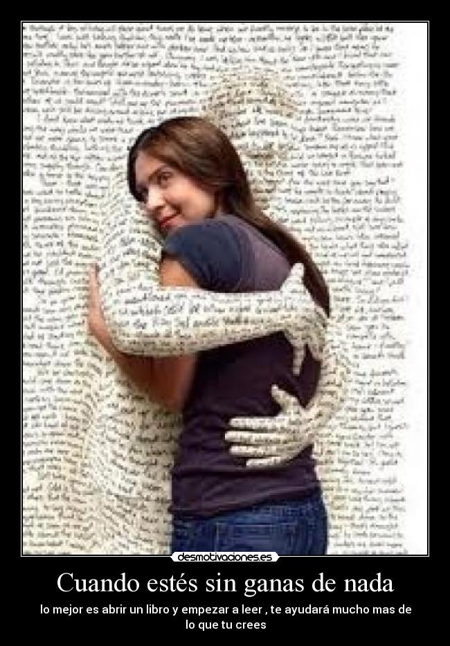 Cuando estés sin ganas de nada - 