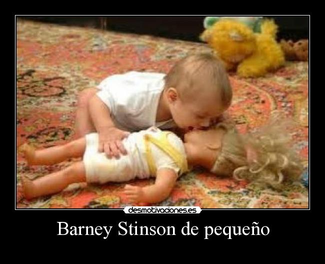Barney Stinson de pequeño - 