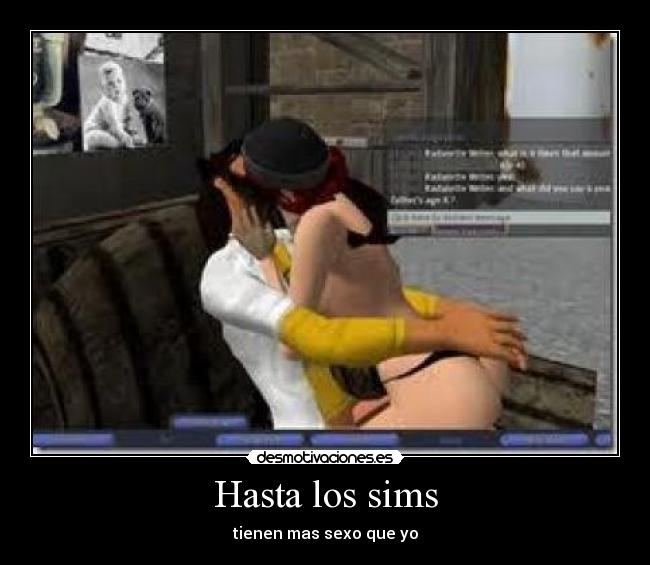 Hasta los sims -