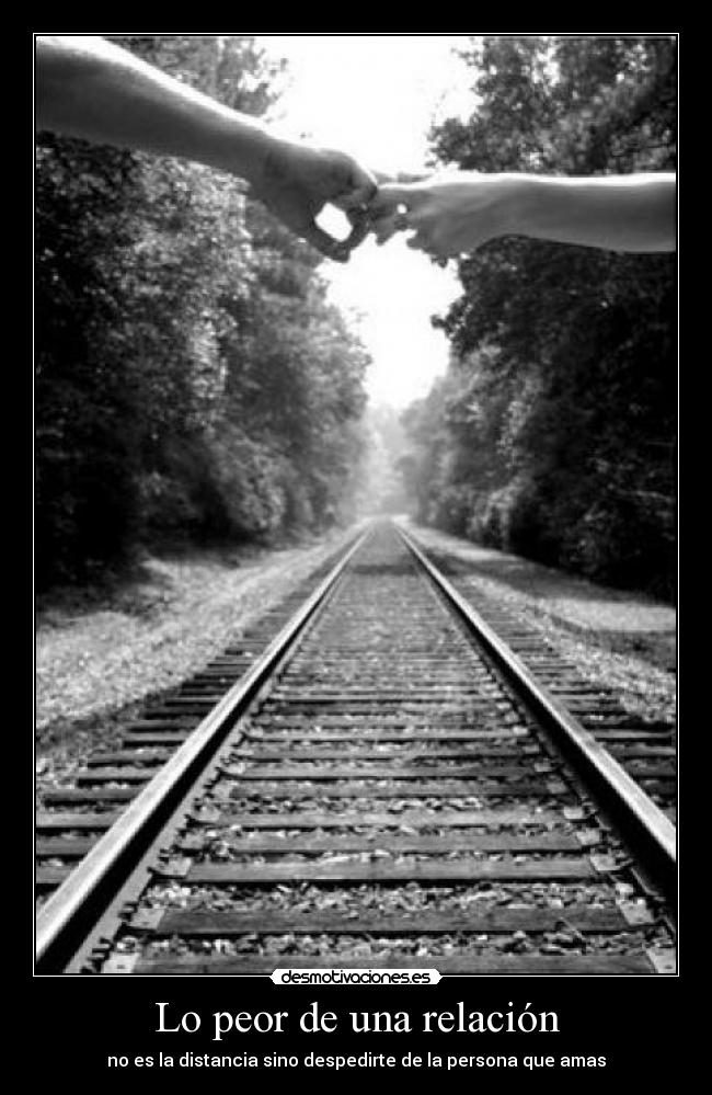 Lo peor de una relación - 