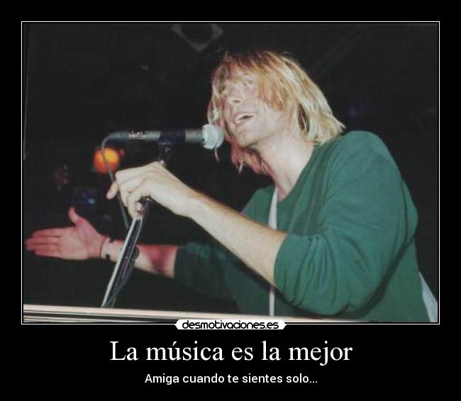 La música es la mejor -
