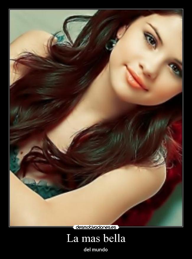 La mas bella -