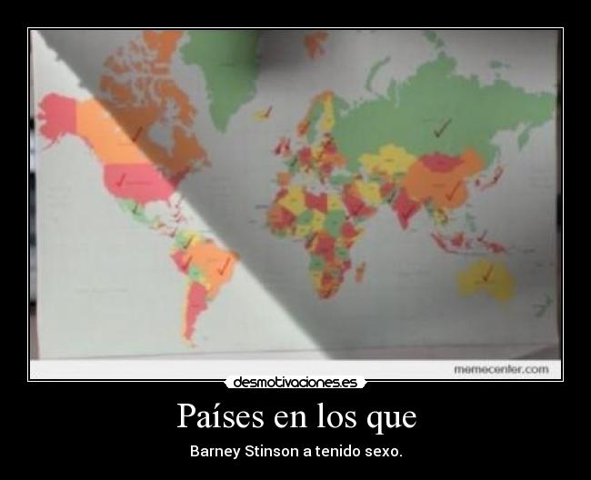 Países en los que -