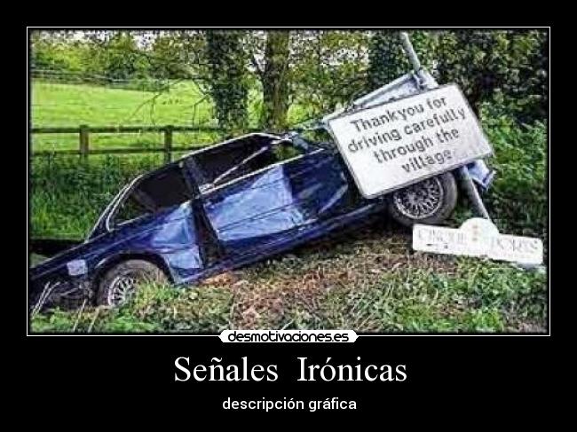 Señales  Irónicas - 