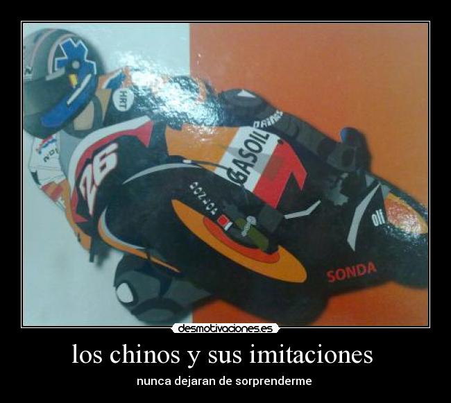 los chinos y sus imitaciones -