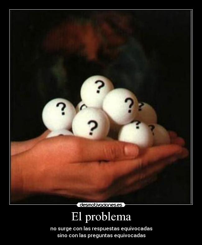 carteles preguntas respuestas desmotivaciones