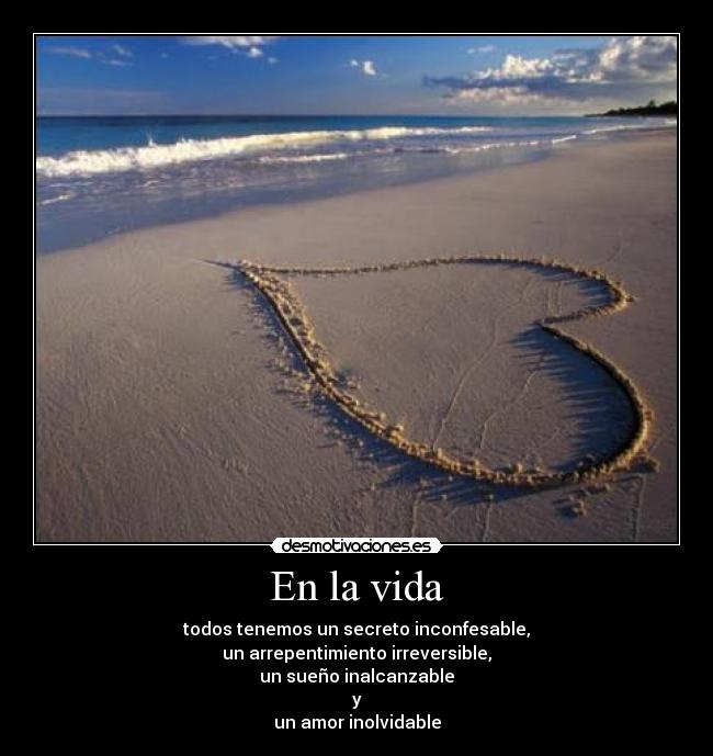 En la vida -