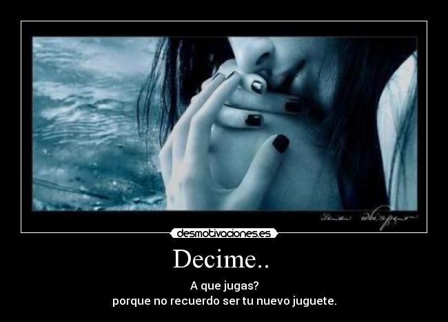 Decime..  - 