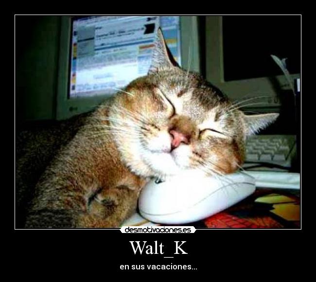 Walt_K - en sus vacaciones...