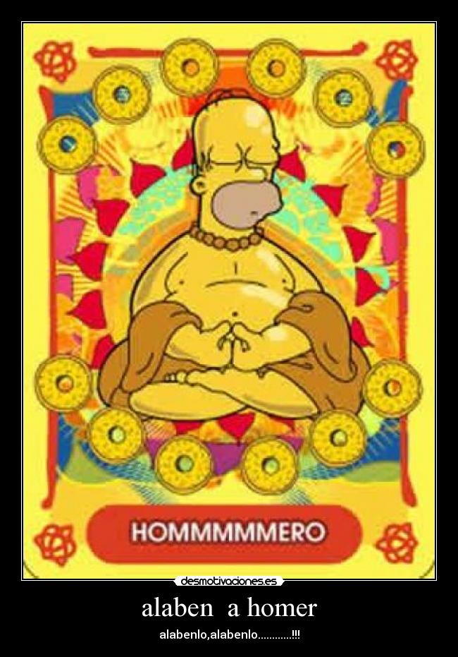 alaben a homer -