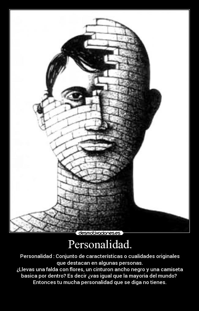 Personalidad. - 