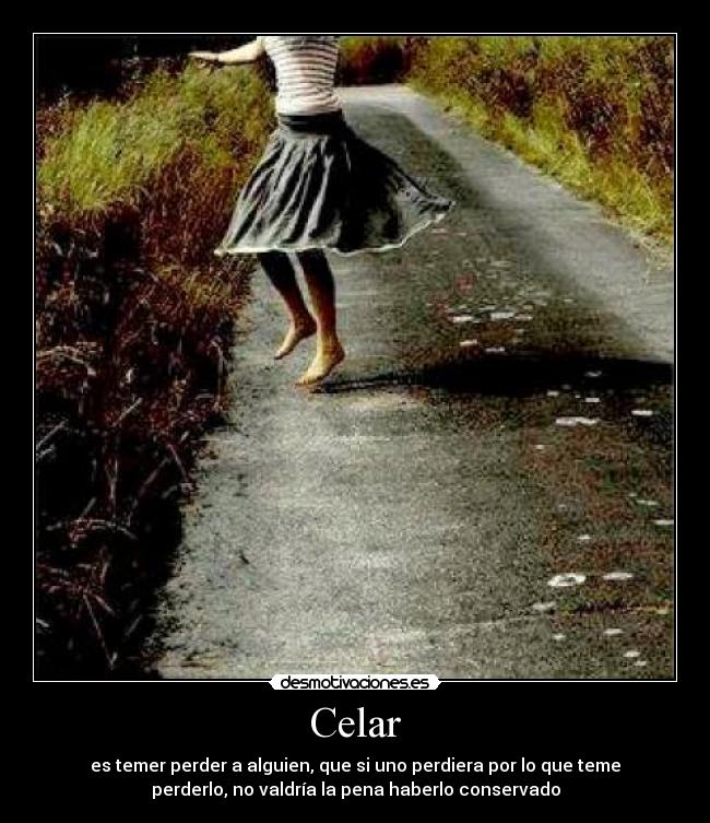 carteles ser celoso desmotivaciones