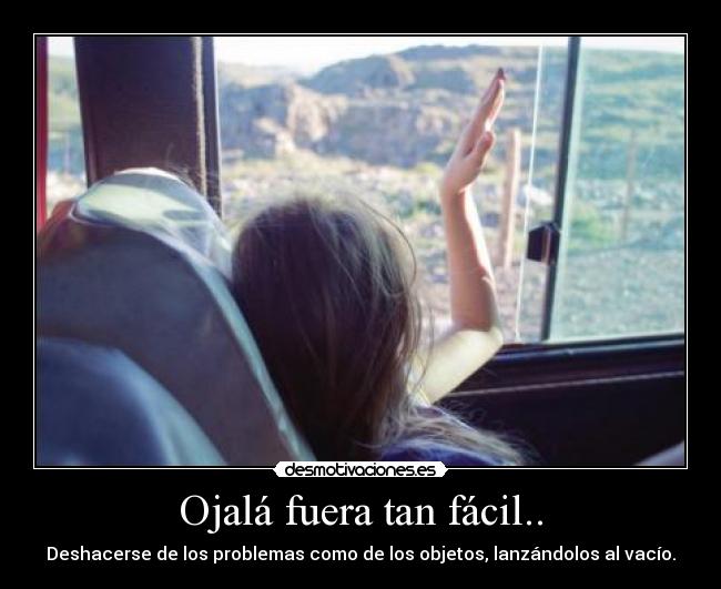 carteles problemas objetos vacio sani desmotivaciones